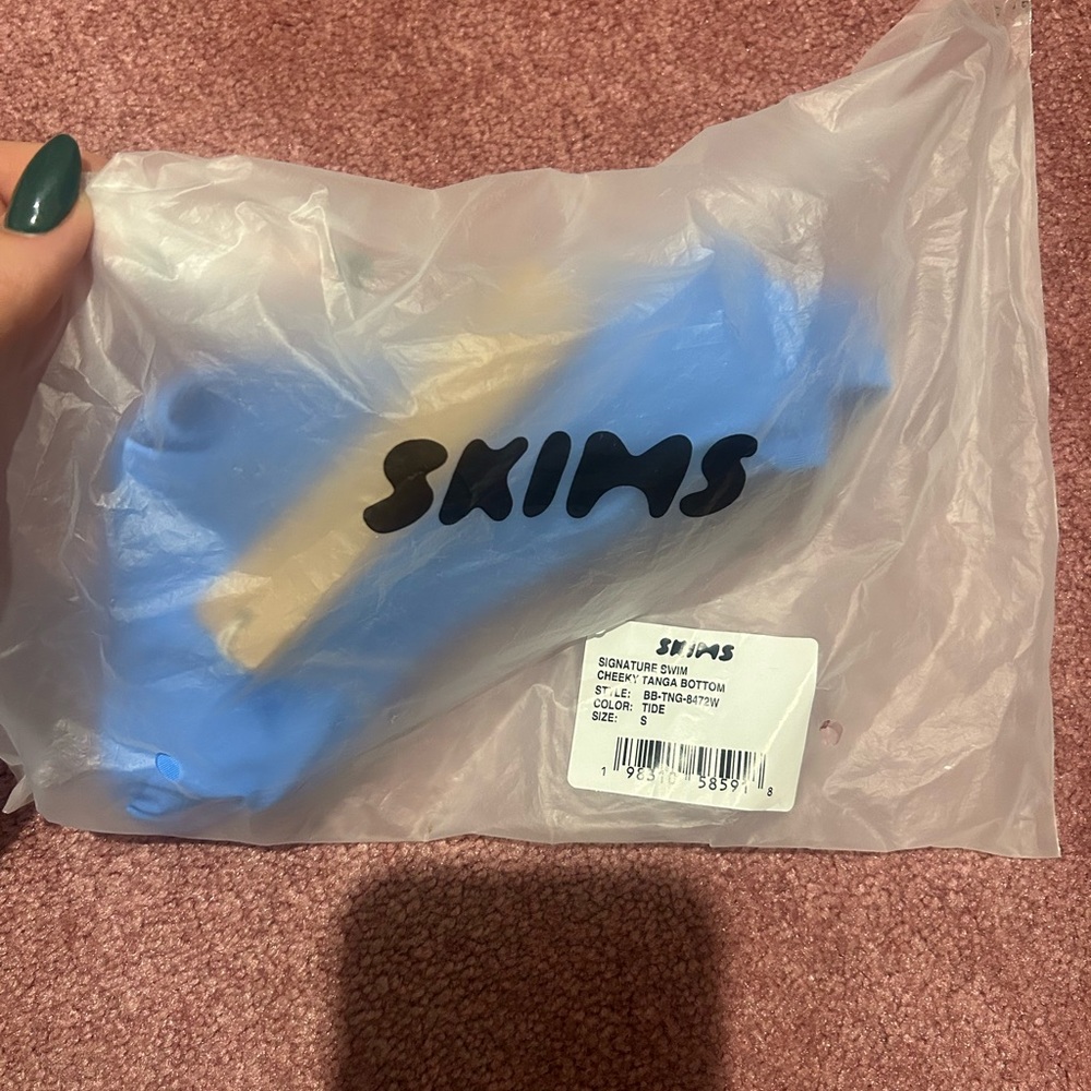 SKIMS NWT TIDE TANGA BIKINI BOTTOM